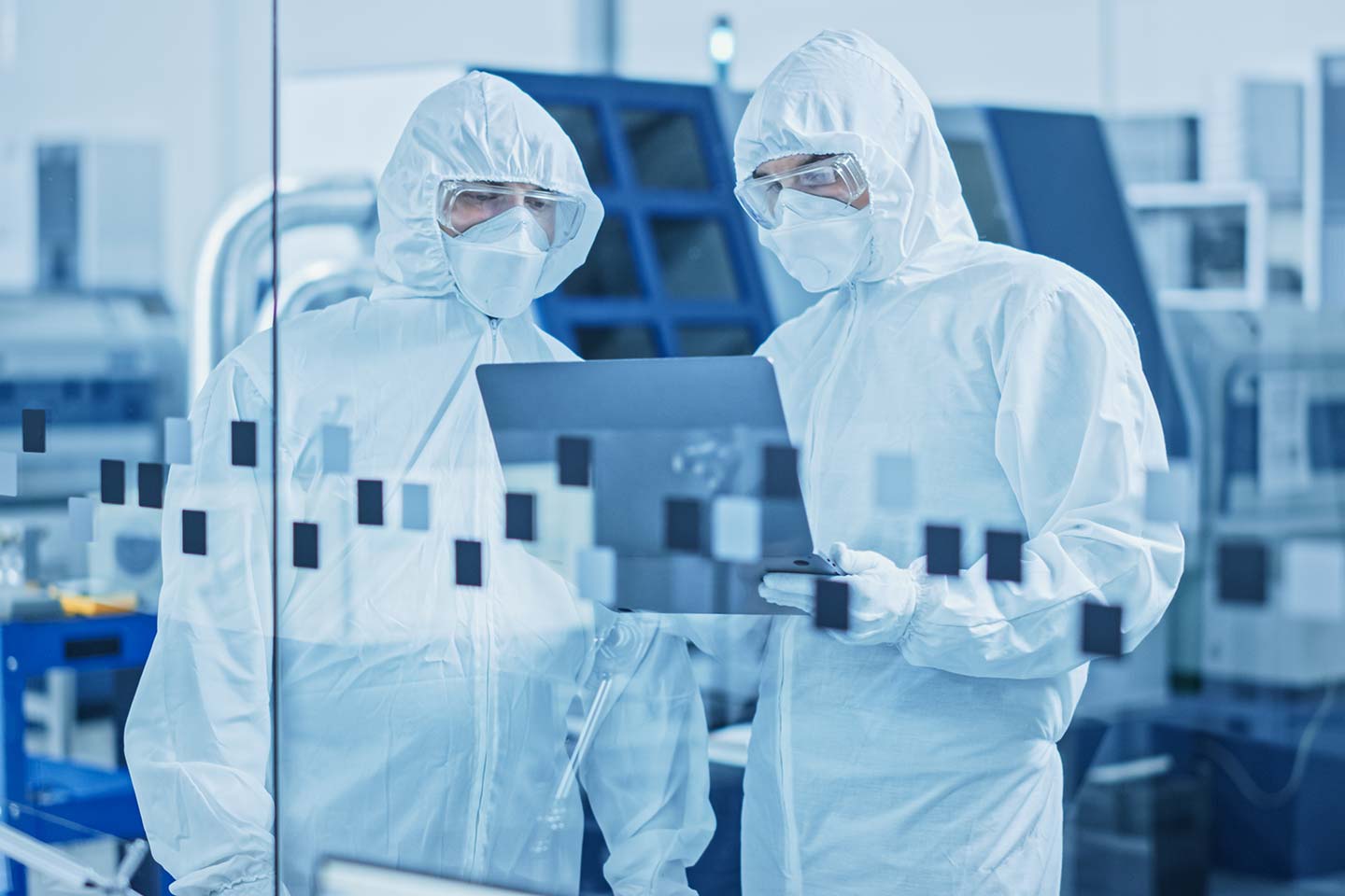 Cleanroom worker
